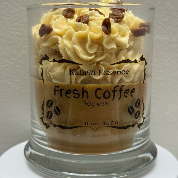 Katiria Essence Other - Fresh Coffee Scented Soy Wax Candle